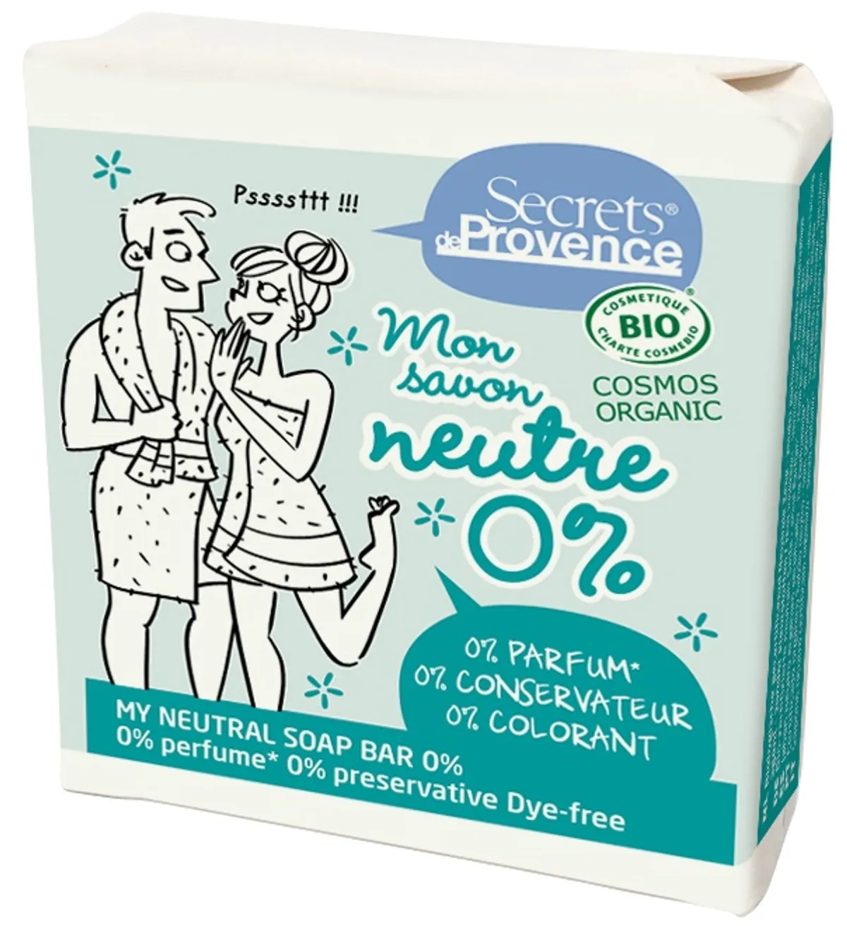 Secrets de Provence Neutrale Zeep Bio 100g