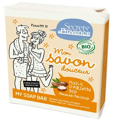 Secrets de Provence Savon Huile Argan Bio 100g