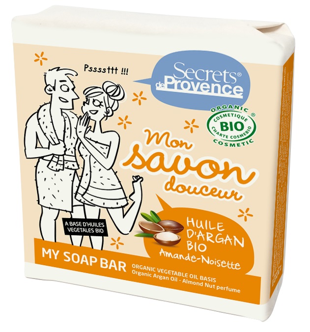 Secrets de Provence Zeep met Arganolie Bio 100g - Les Secrets de Provence