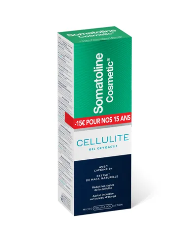 Somatoline Anticellullitisgel Cryoactief 250 ml (Promo -15 EUR)