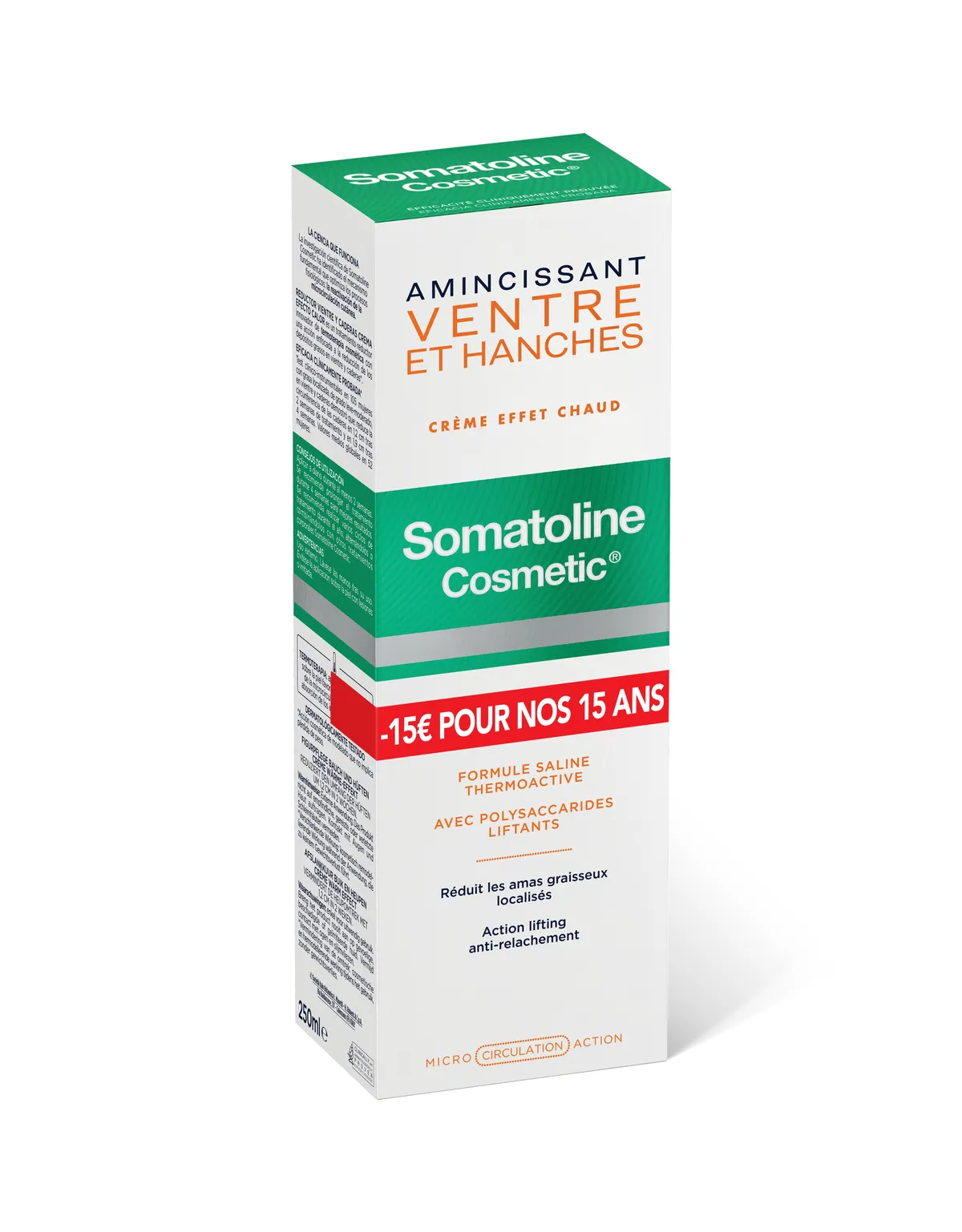 Somatoline Buik Heup Thermoactief 250 ml (Promo -15 EUR)