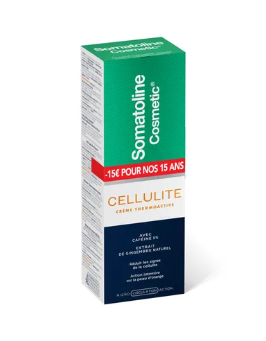 Somatoline Cosmetic Anticellullitiscrème Thermoactief 250 ml (promo -15 EUR)