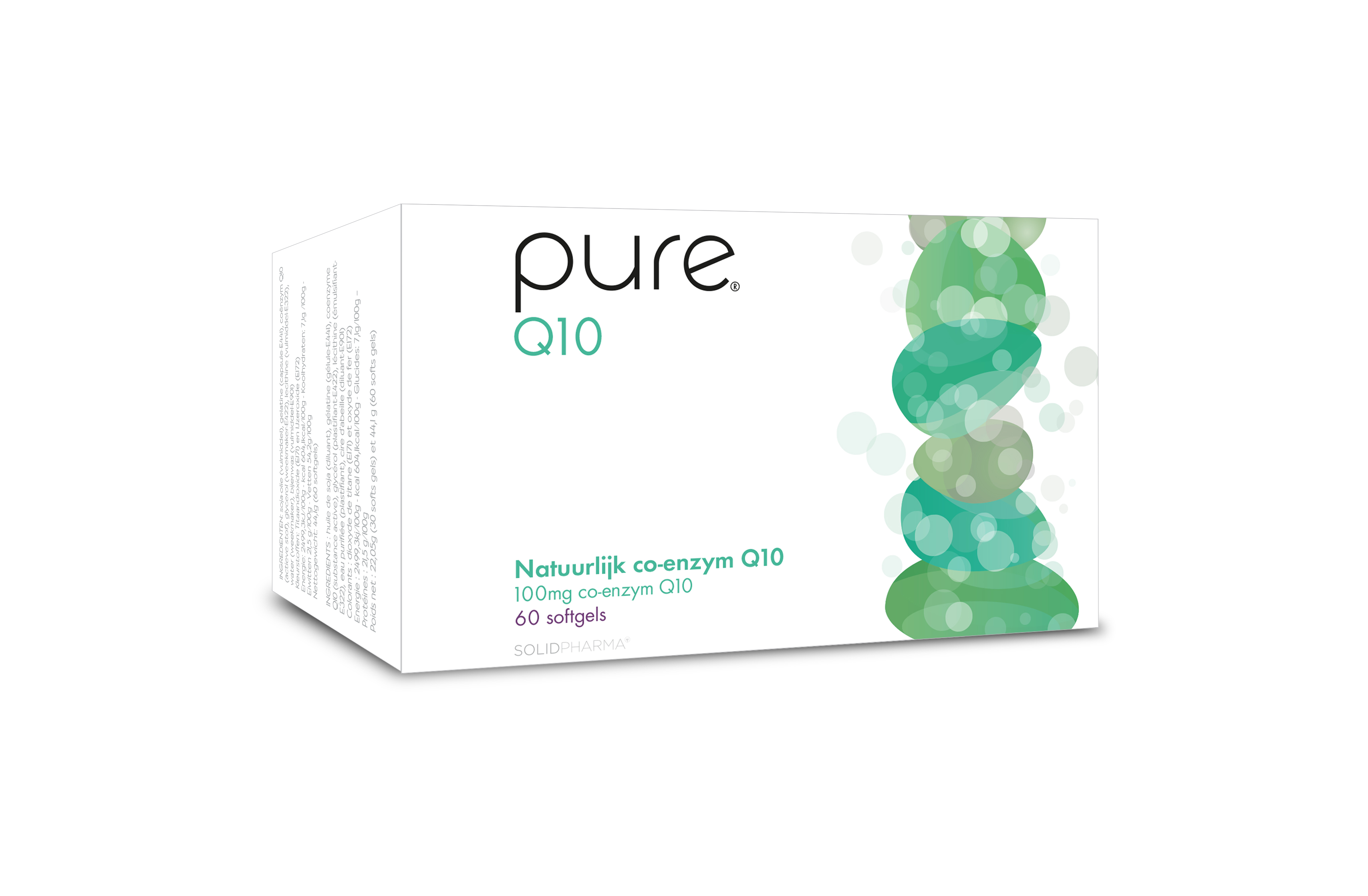 Pure Q10 60 Softgels - Pure