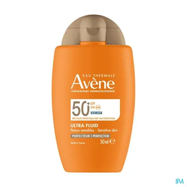 Avène Zon Spf 50+ Ultra Fluid Perfector Getint 50Ml