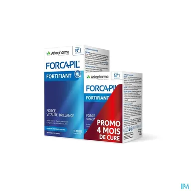 Forcapil Fortifiant 180 Gélules + 60 Gélules