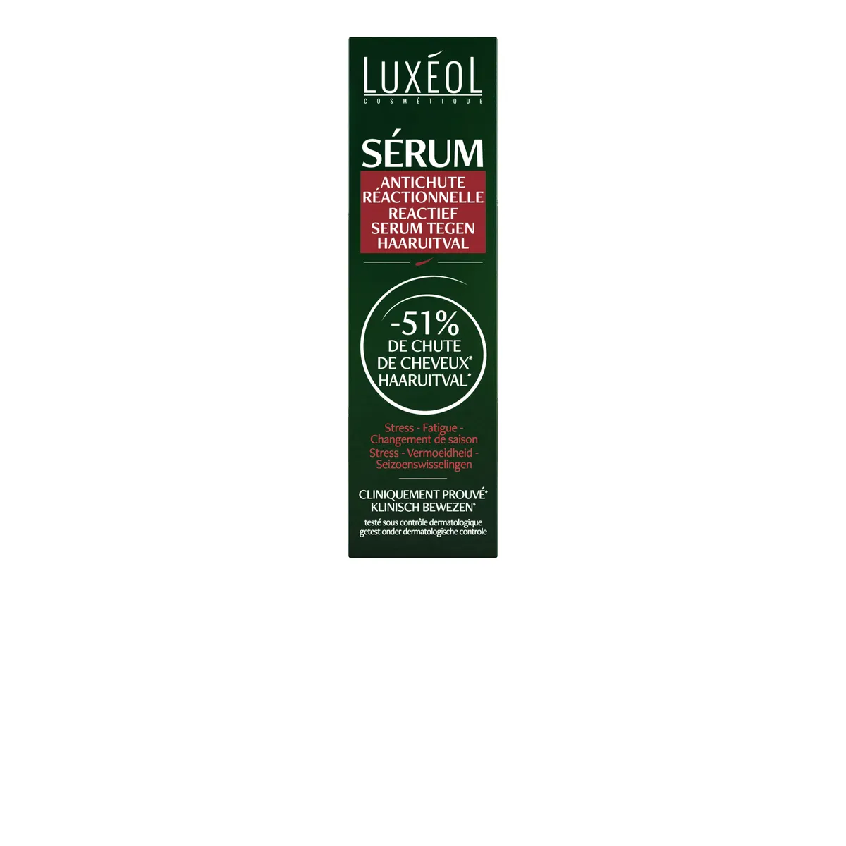 Luxéol Serum Tegen Reactieve Haaruitval 50 ml