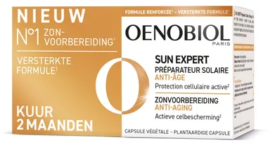 Oenobiol Sun Expert Ant-Aging Voorbereiding op de Zon - 2x30 Capsules