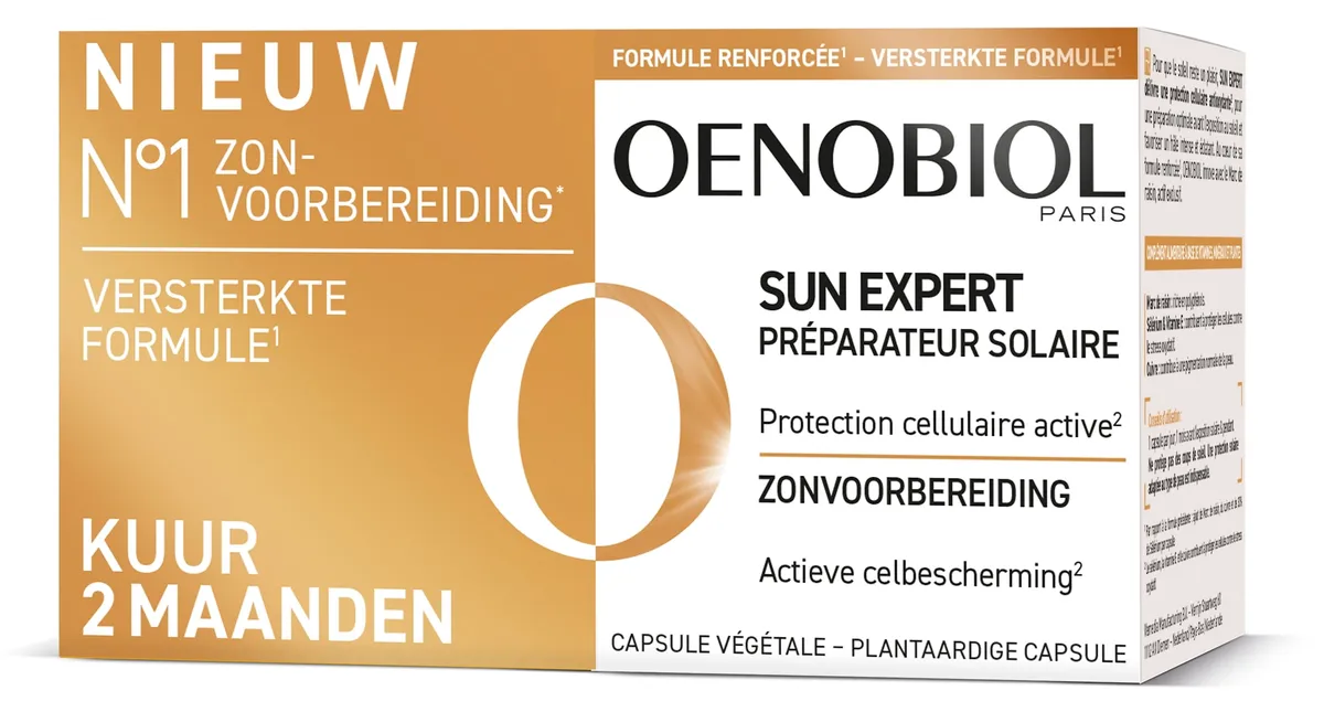 Oenobiol Sun Expert Voorbereiding op de Zon 2x30 Capsules