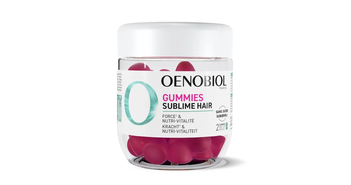Oenobiol Gummies Sublime Hair 60 Gummies