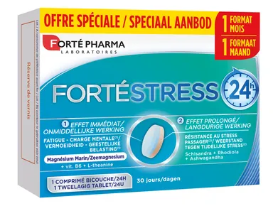 Forté Pharma Forté Stress 24H 30 Comprimés