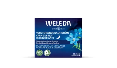 Weleda Verstevigende Nachtcrème Blauwe Gentiaan & Edelweiss 40 ml