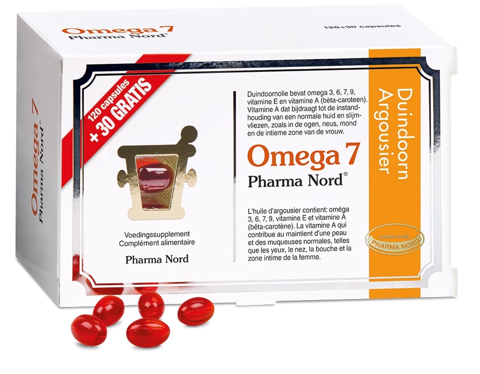 Omega 7 Duindoorn 120 + 30 Capsules - Pharma Nord