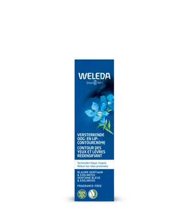 Weleda Contour Yeux & Lèvres Redensifiant Gentiane Bleue et Edelweiss 12ml