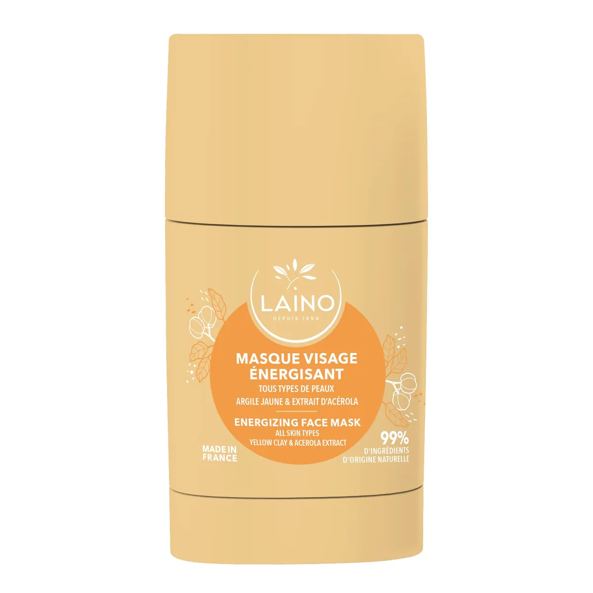 Laino Masque Visage Energisant Stick 68g