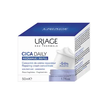 Uriage Cica Daily Concentraat Herstellende Crème Navulling 50 ml