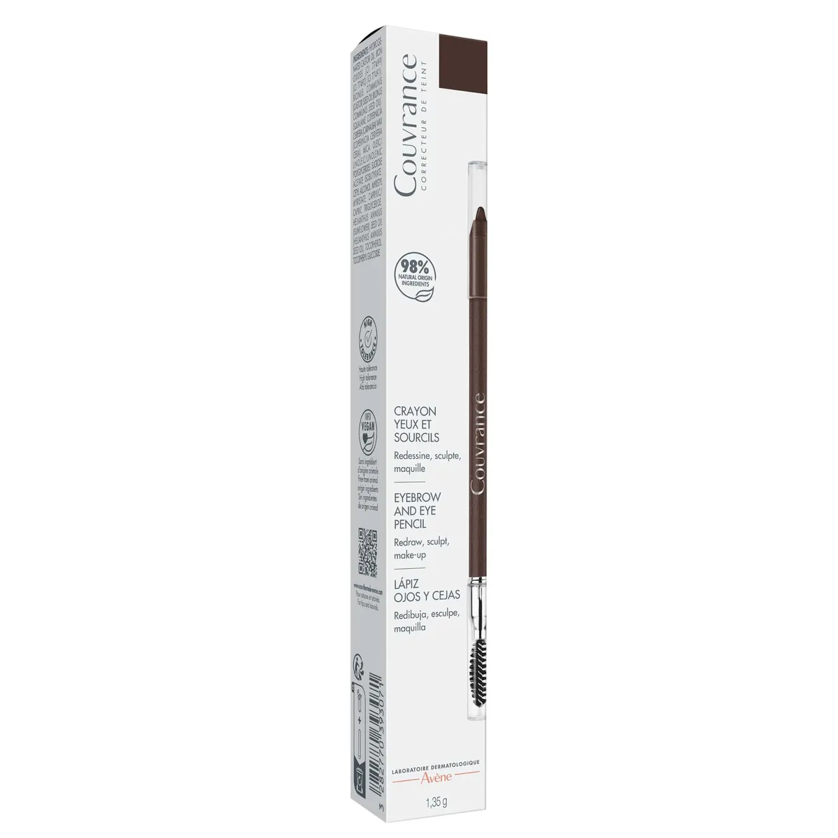 Avène Couvrance Oog- En Wenkbrauwpotlood Bruin 1,35G