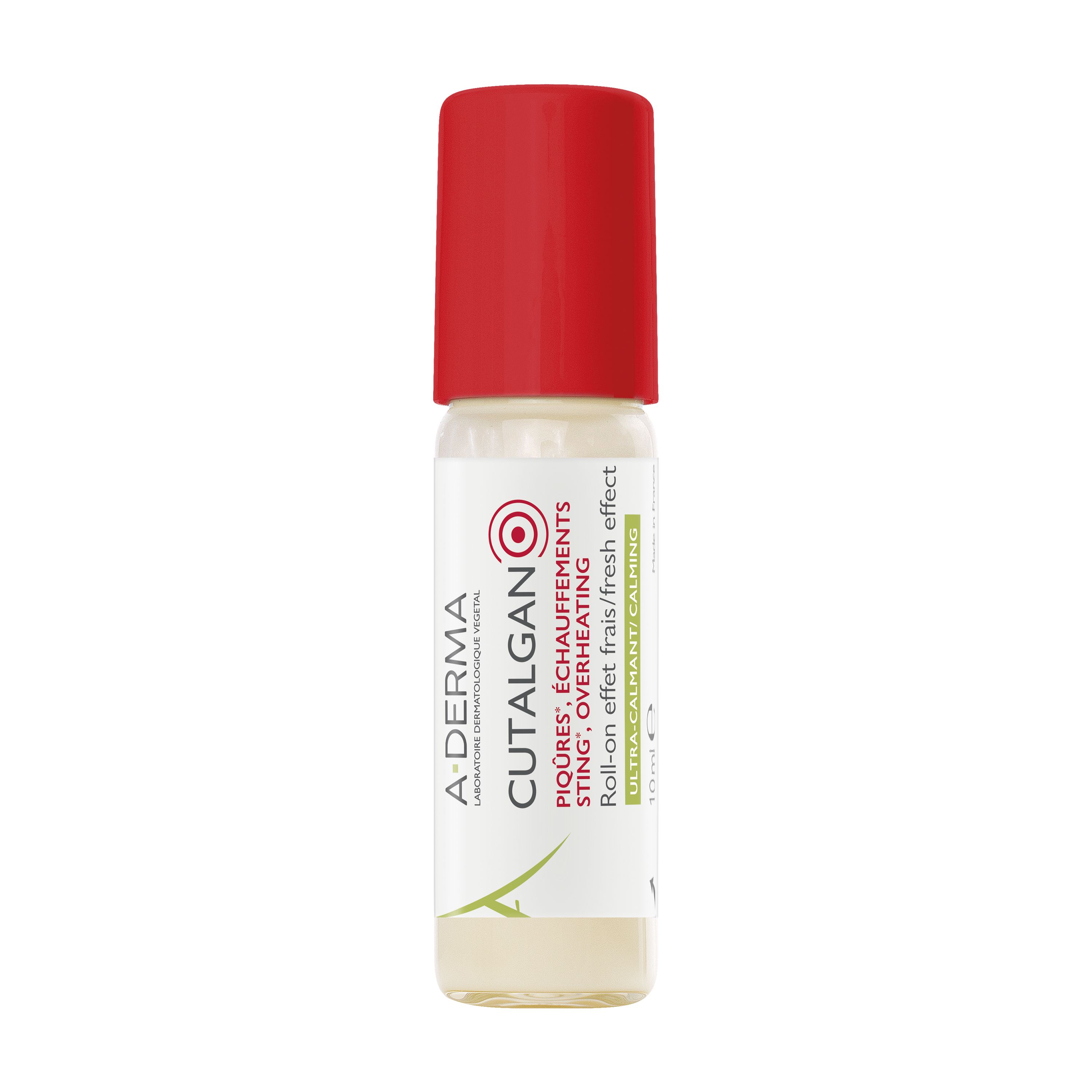 A-Derma Cutalgan Ultra-Kalmerende Verfrissend Effect Roll-On 10Ml - A-Derma