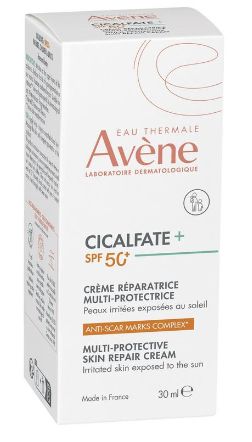 Avène Cicalfate+ Spf50+ Mutli-Beschermende Herstellende Crème 30Ml - Avène