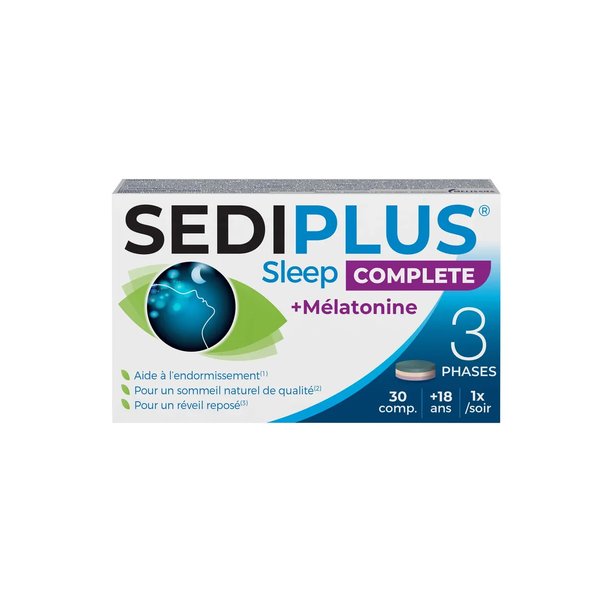Sediplus Sleep Complete 30 Comprimés