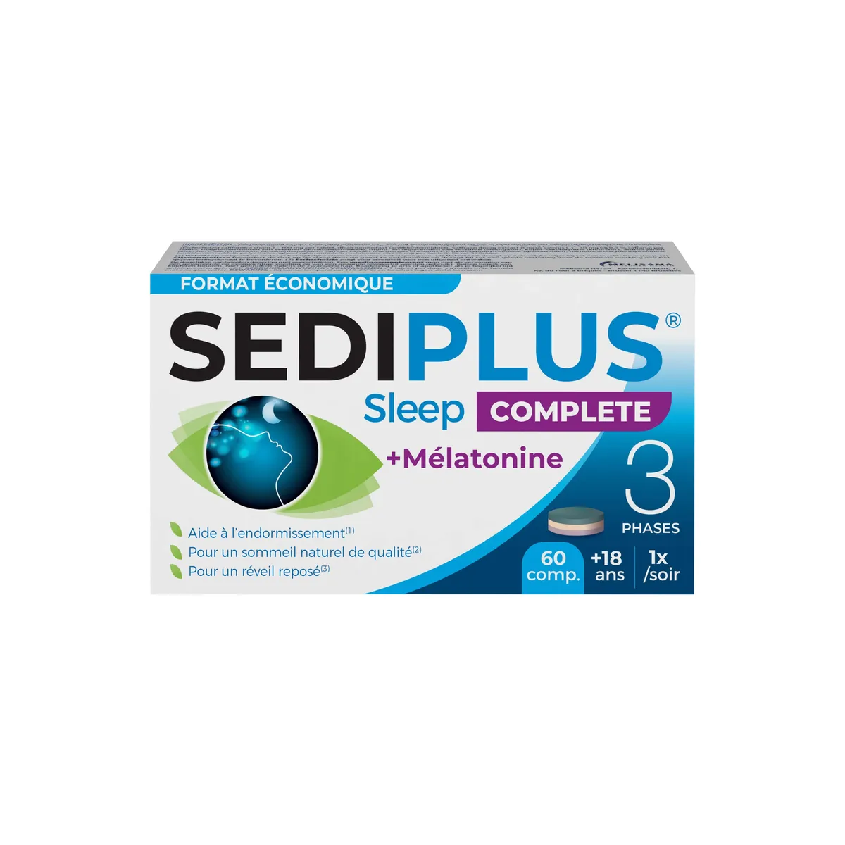 Sediplus Sleep Complete 60 Comprimés