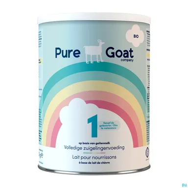 PURE GOAT VOLLEDIGE ZUIGELINGENVOEDING PDR 400G