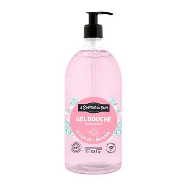 Le Comptoir Du Bain Gel Douche Fleur de Cerisier 1l