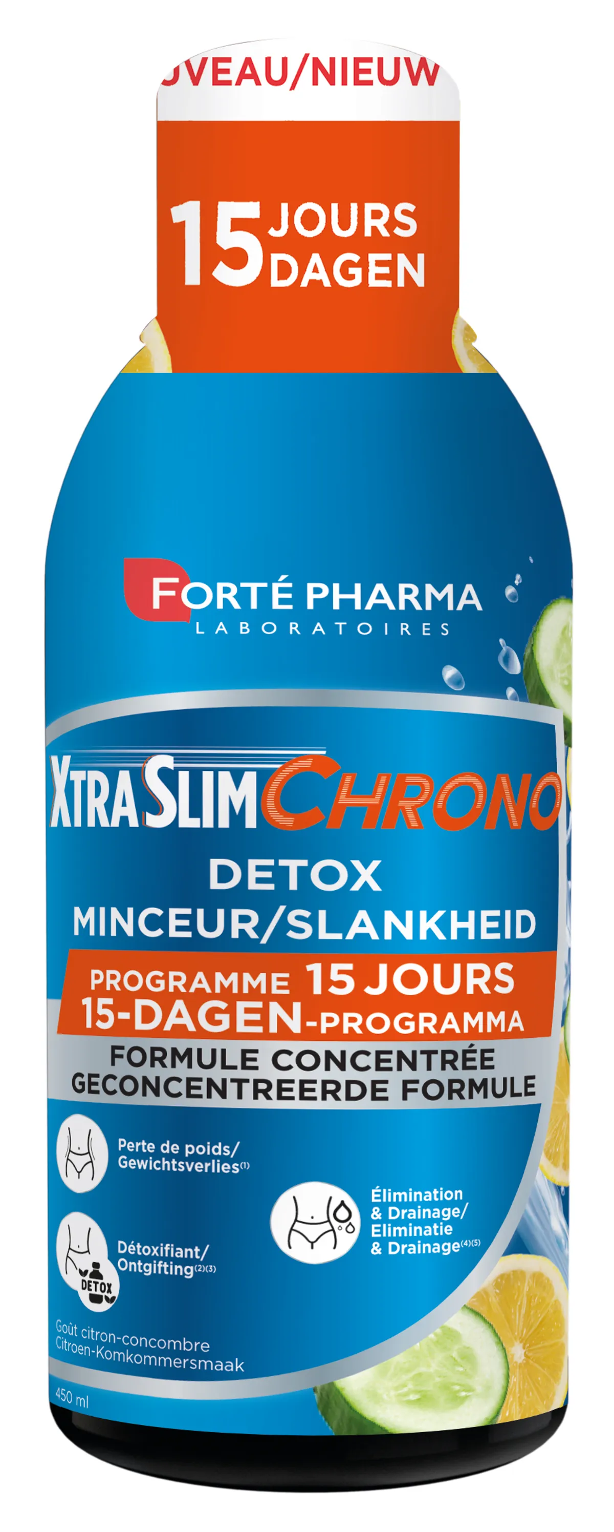 Forté Pharma Xtra Slim Chrono 450 ml