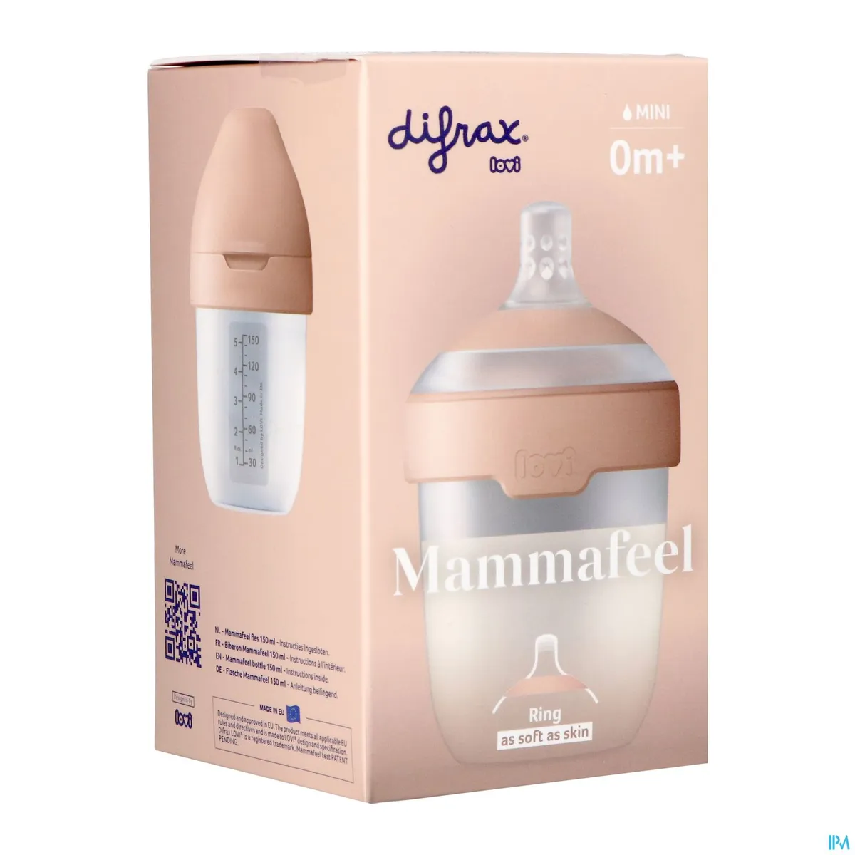 Difrax MammaFeel Biberon 150ml