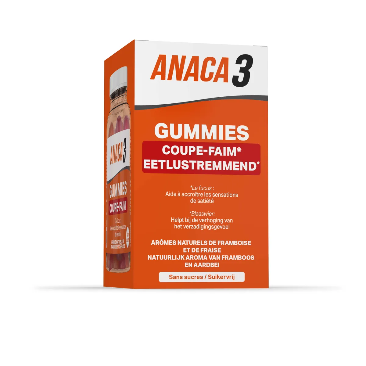 Anaca3 Eetlustremmers 60 Gummies