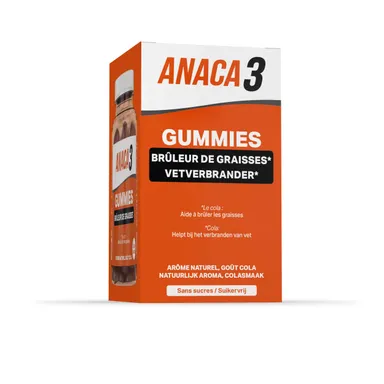 Anaca3 Brûleur de graisses 60 Gommes