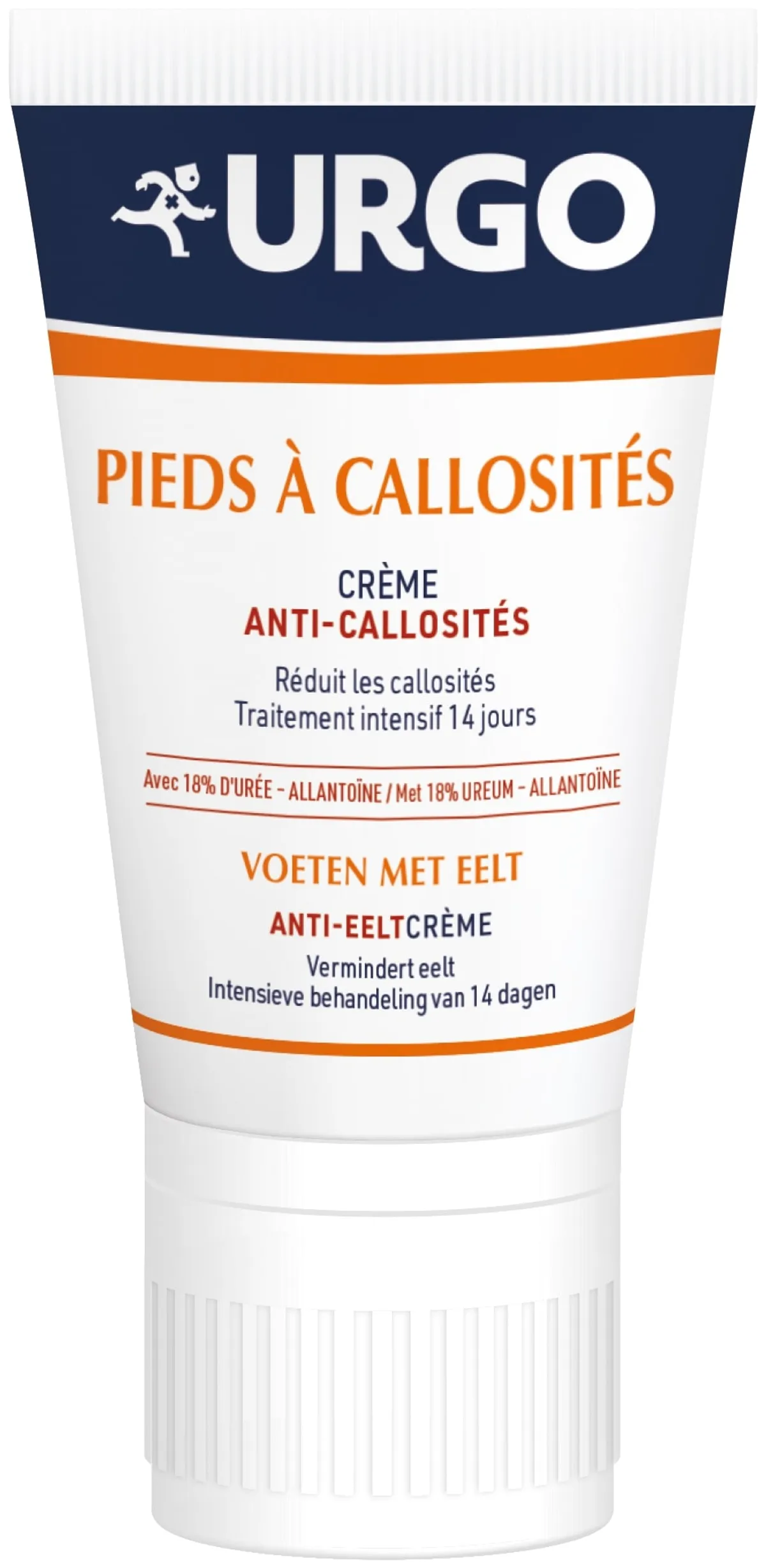 Urgo Eeltcrème voor voeten 40 ml