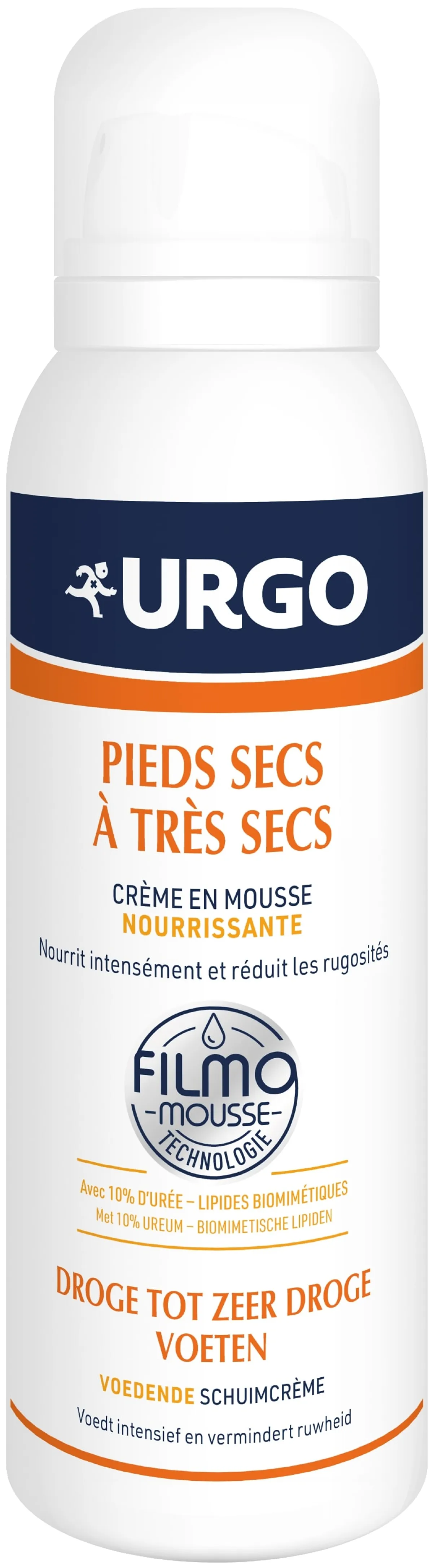 Urgo Film Mousse Droge tot Zeer Droge Voeten 125 ml
