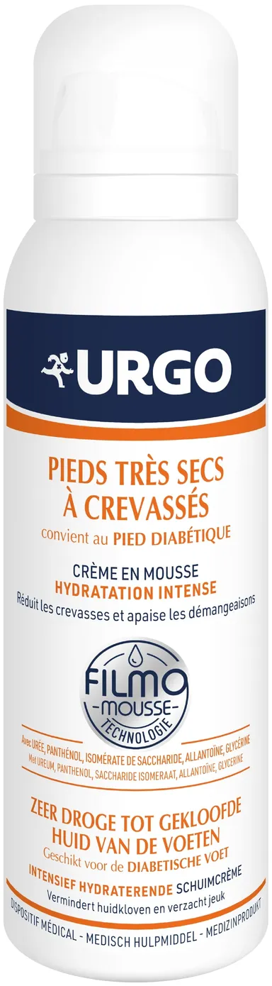 Urgo Filmomousse Zeer Droge tot Gekloofde Voeten 125 ml