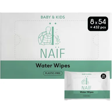 Naïf Baby & Kids Vochtige Doekjes 8 x 54 stuks