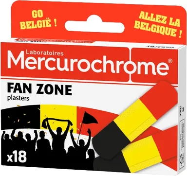 Mercurochrome Pleisters Fanzone 18