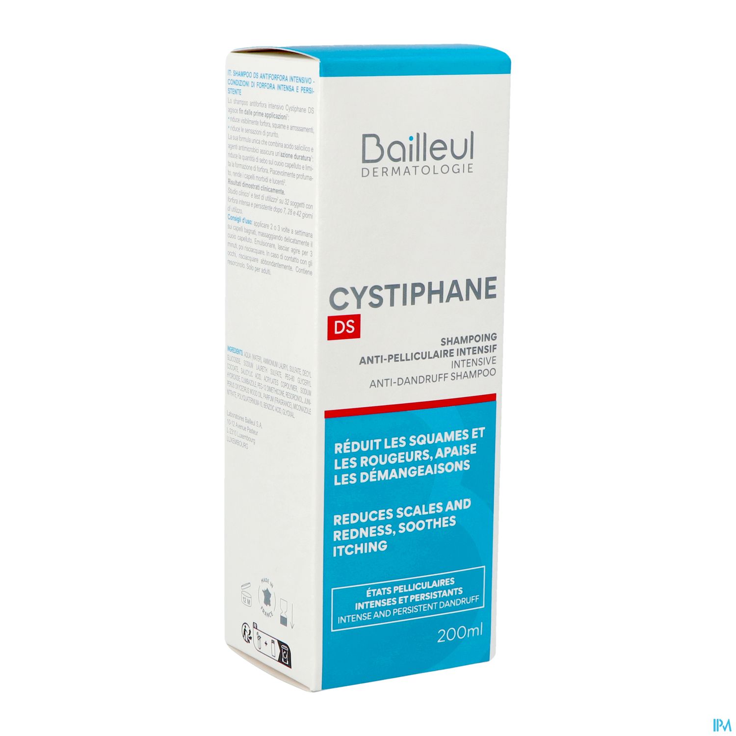 Cystiphane Intense Antiroosshampoo 200 ml - CYSTIPHANE