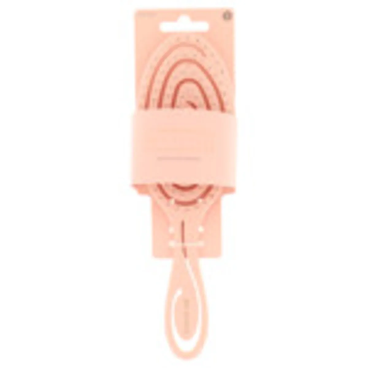 My Style spiraalvormige haarborstel softpins roze