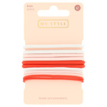 My Style Kids Elastiek Aardbei 12 stuks - MYSTYLE
