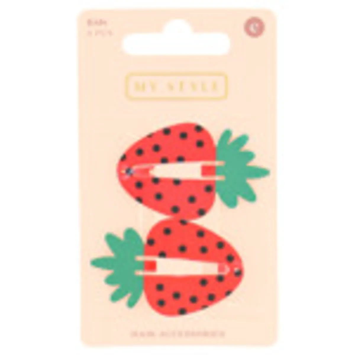 My Style Accessoires Cheveux Enfants Clicclac Fraise Kids