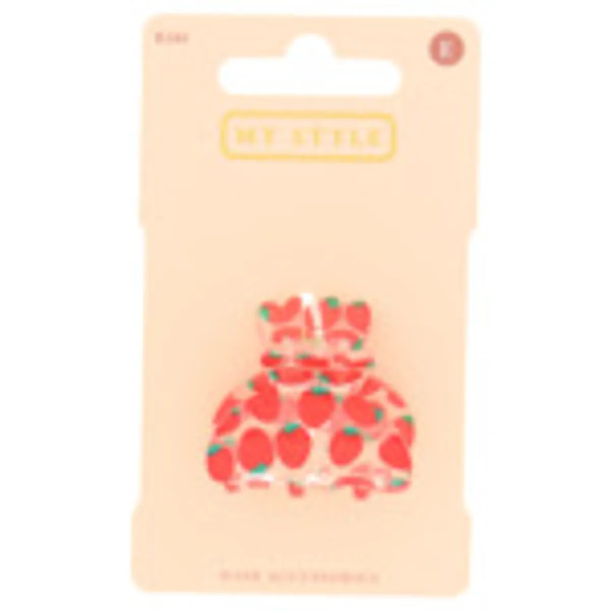 My Style Accessoires Cheveux Pince Crable Kids Fraise
