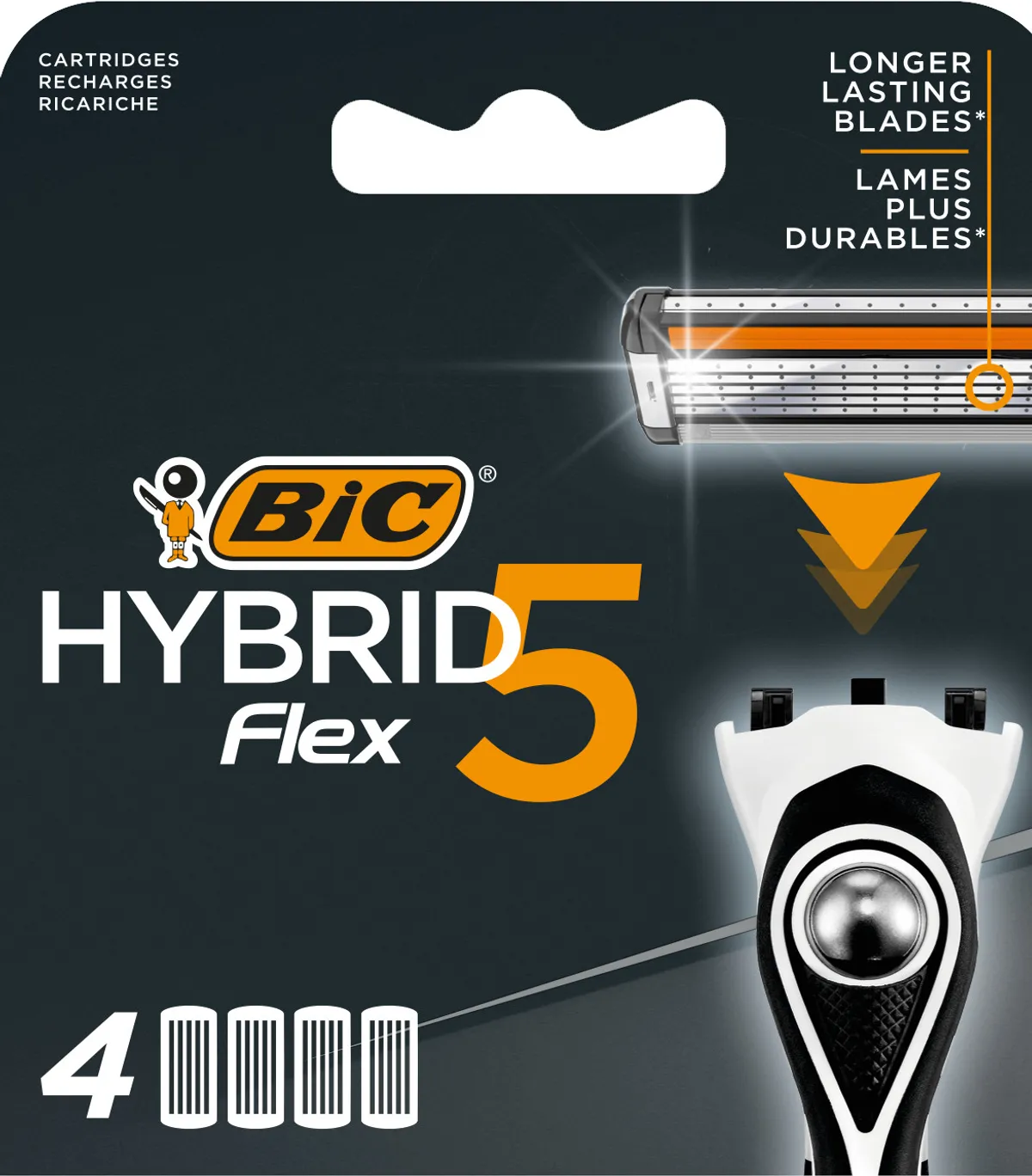 Bic Shave Hybrid 5 Flex 4 Recharges