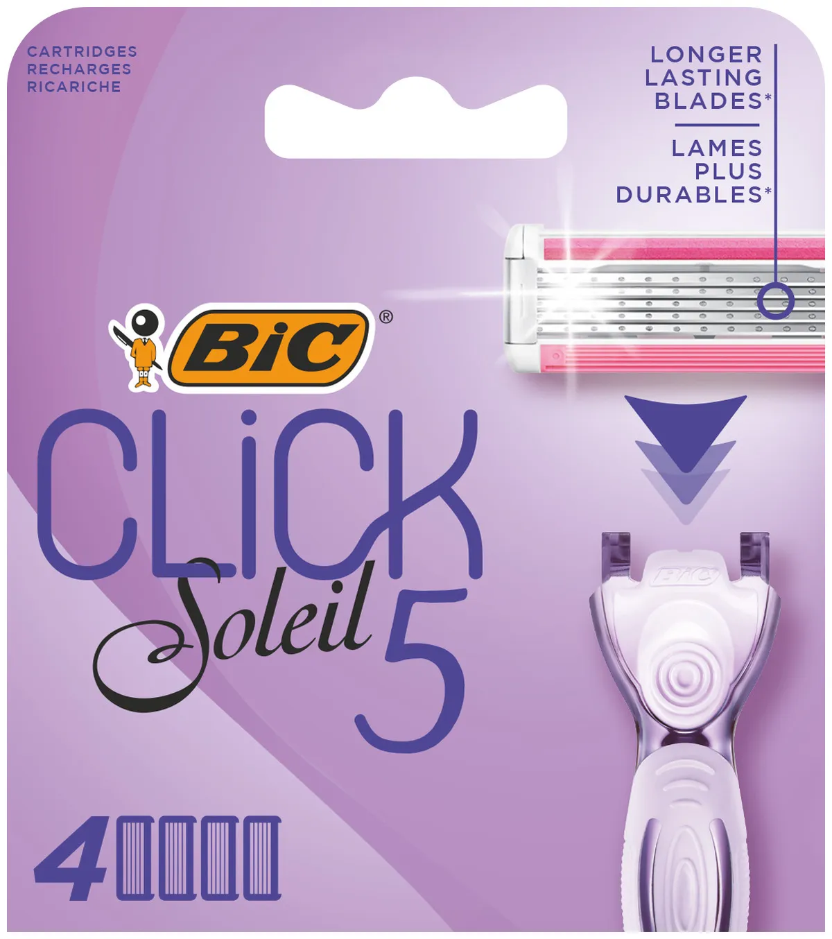 Bic Click Soleil 5 4 navullingen