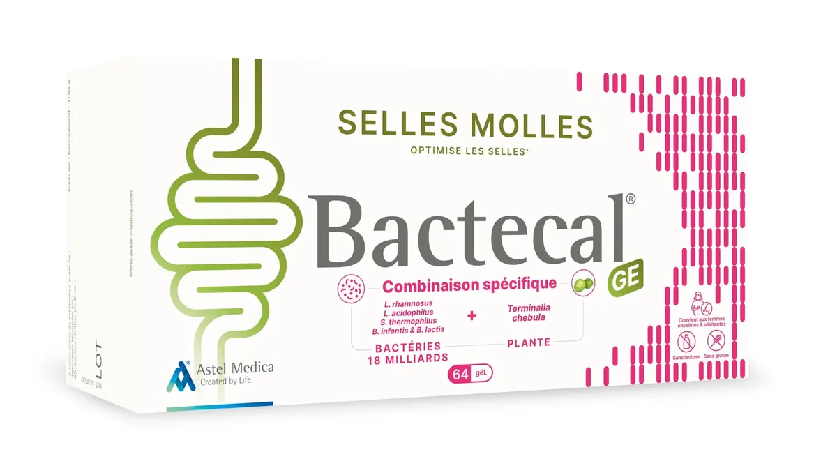 Bactecal Selles Molles 64 Capsules