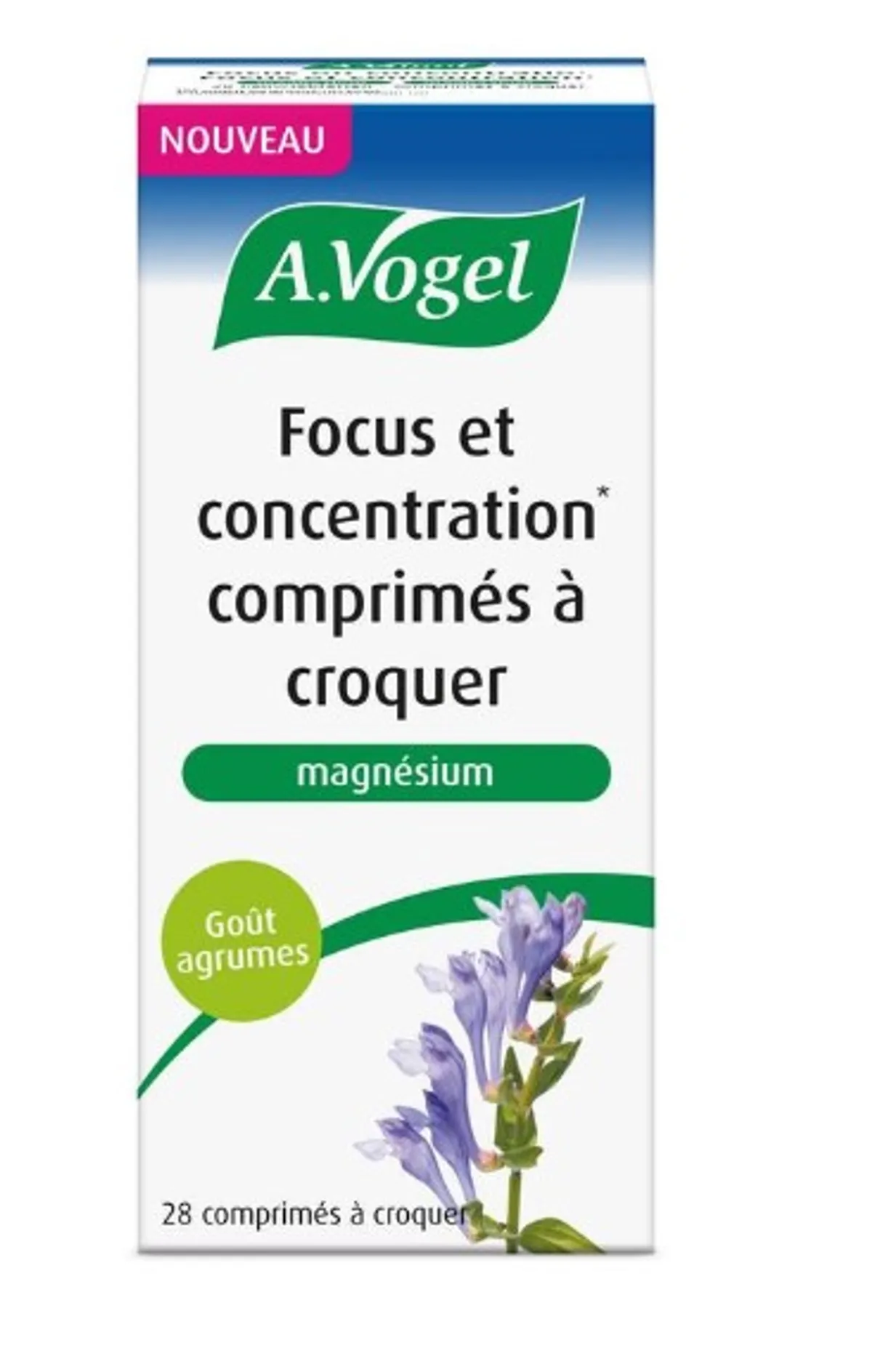A.Vogel Focus & Concentration 28 Comprimés à Croquer