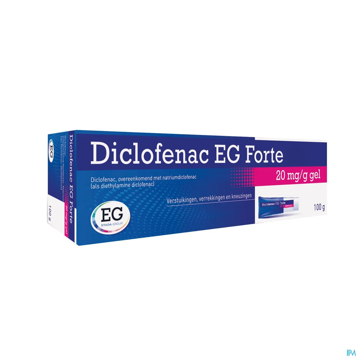 Diclofénac EG Forte 20mg/g Gel 100g