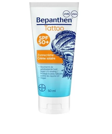 Bepanthol Tattoo Crème Solaire IP50+ 50ml