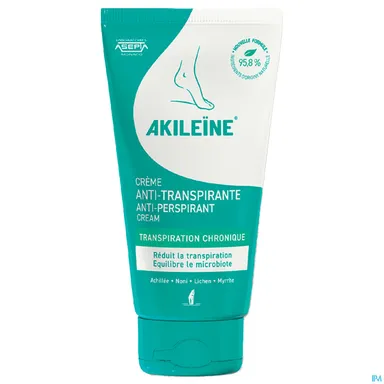 Akileine Antitranspirante Crème 75 ml