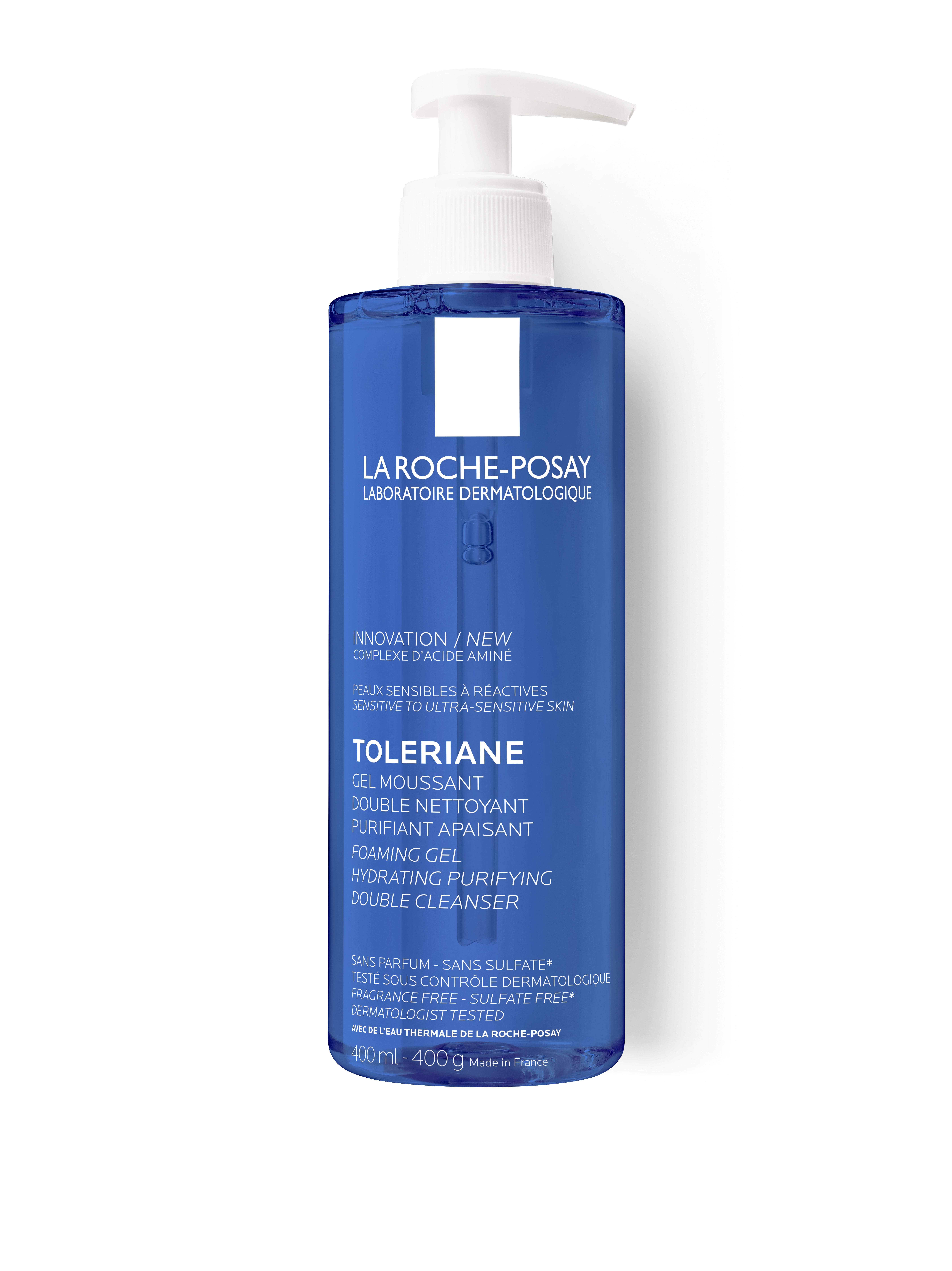 la roche posay toleriane gel moussant