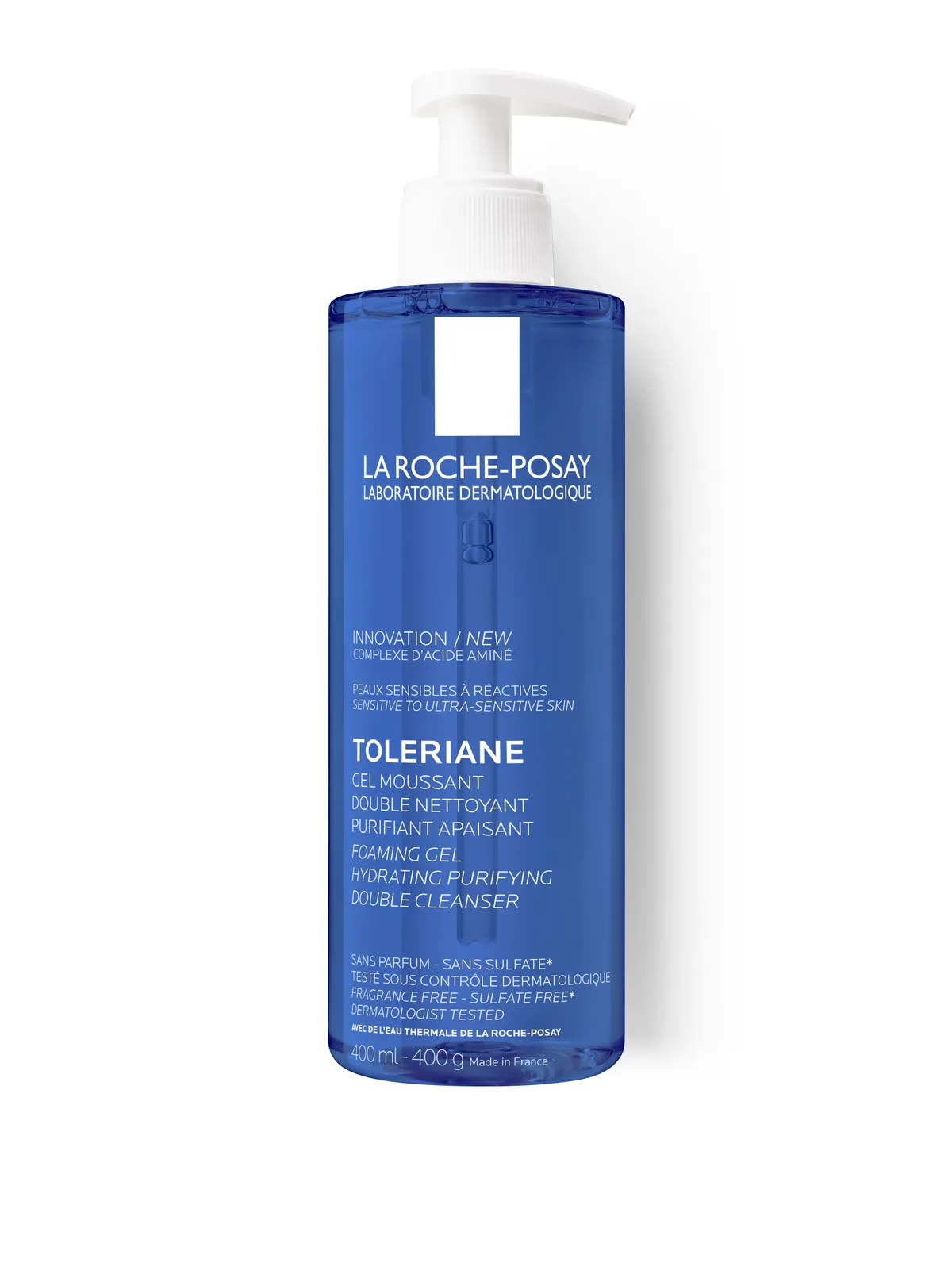 La Roche-Posay Tolériane Dubbele Schuimende Reinigingsgel 400 ml