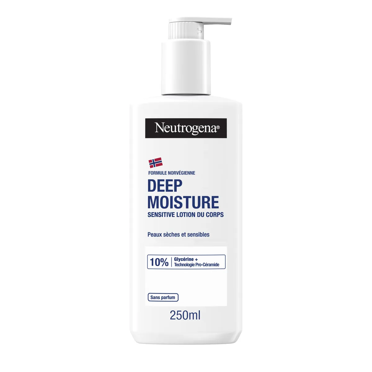 Neutrogena Deep Moisture Sensitive Lotion Corps 250ml